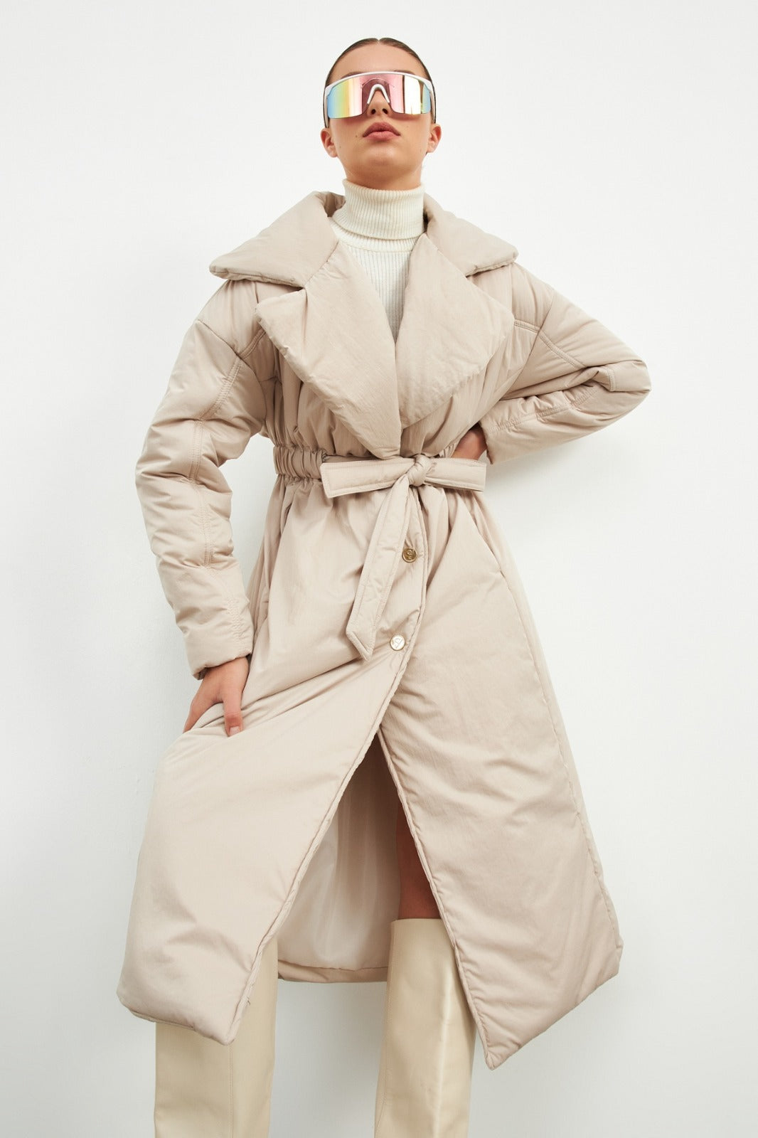 Beige Coat